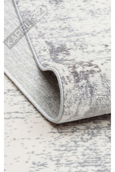 PASSAGE PLZ 01 CREAM GREY Yumuşak Tuşeli Sık Dokuma Modern Halı