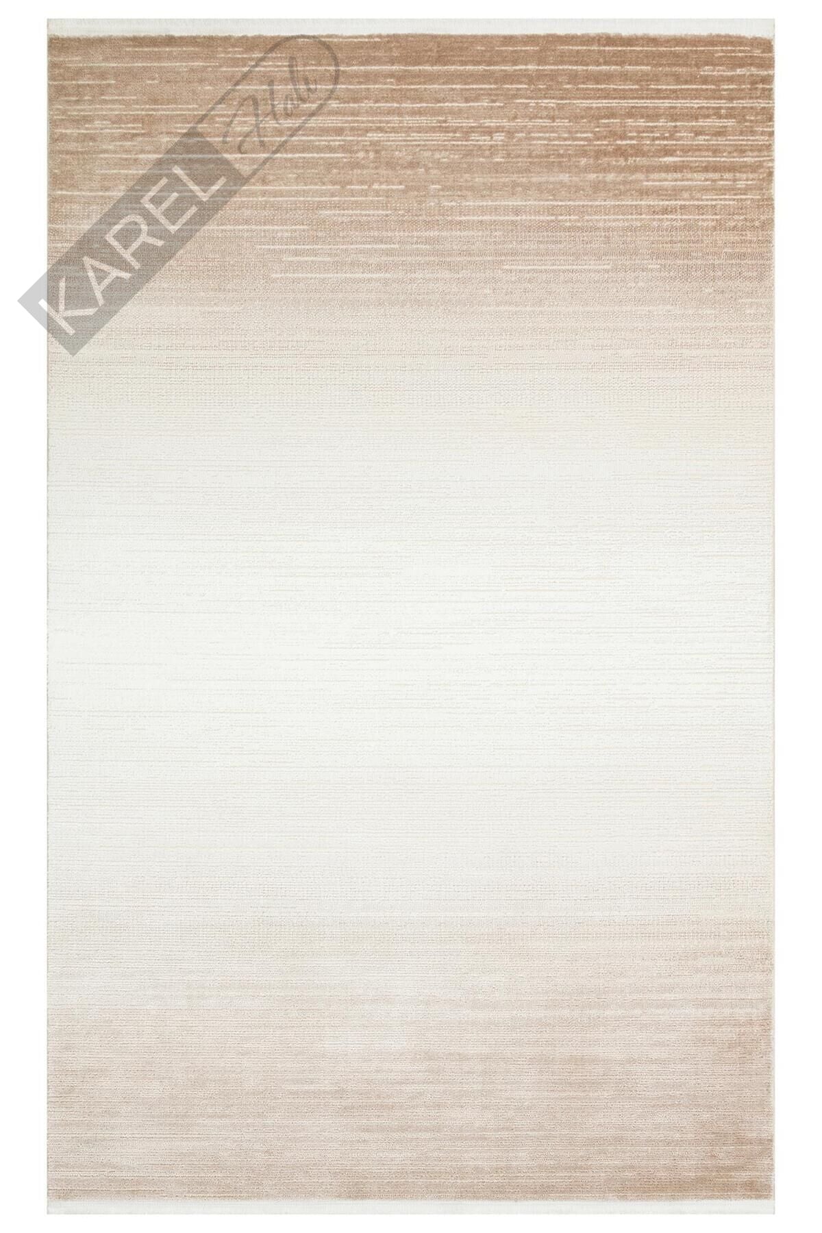 LAGOS XW LGS 16 CREAM VIZON XW Hav Toz Vermez Eskitme Desenli Modern Makine Halısı