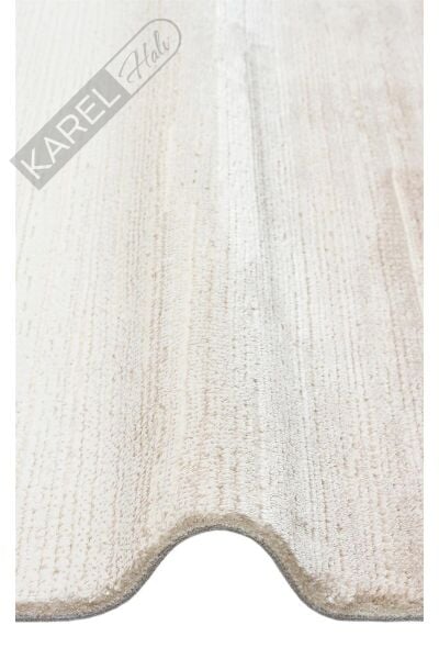 LAGOS XW LGS 16 CREAM VIZON XW Hav Toz Vermez Eskitme Desenli Modern Makine Halısı