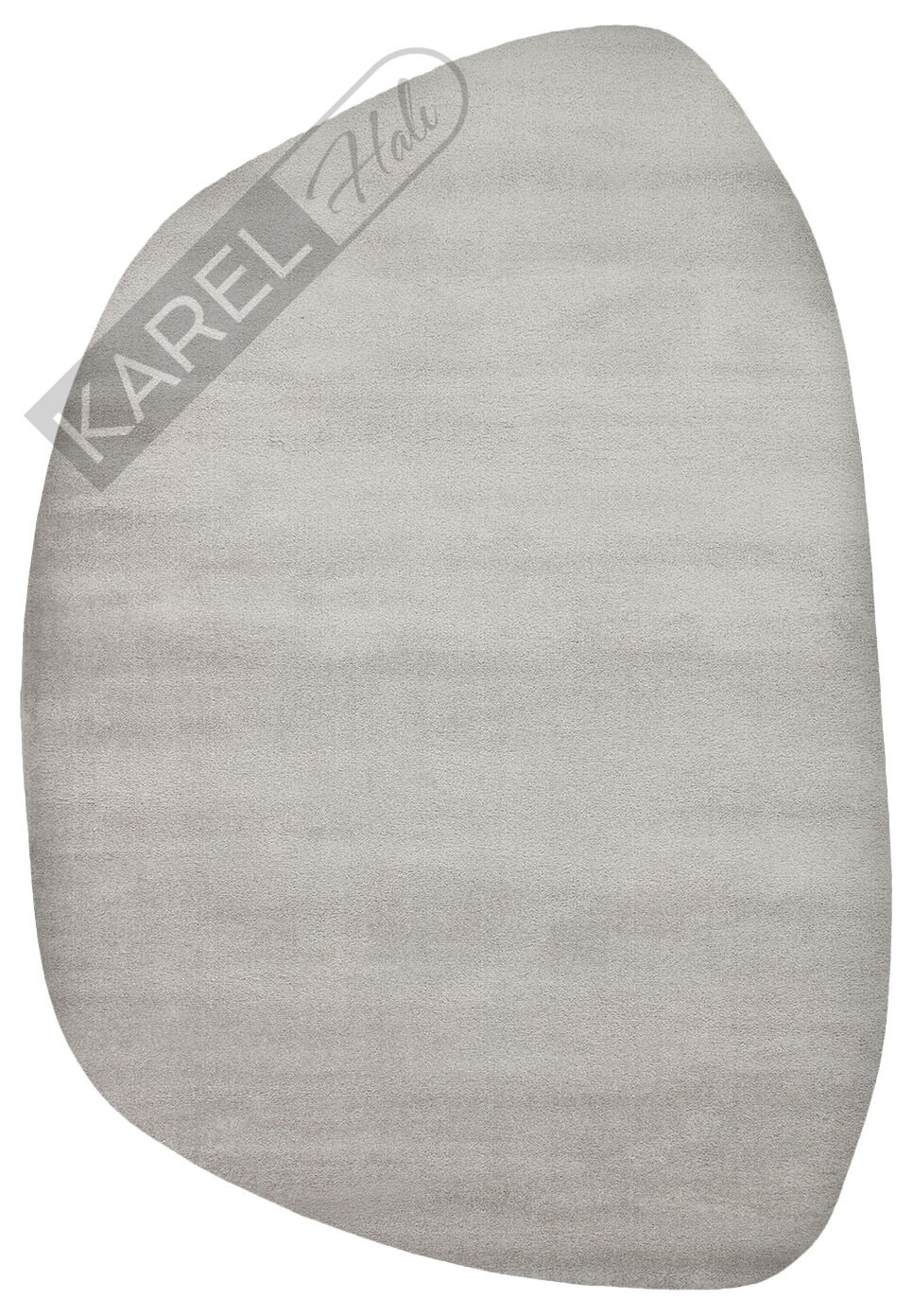 Eko Halı Zen Amorf 03 Gri Zarif Görüntülü Yumuşak Tuşeli Hav Vermeyen Özel İpliklerle Üretilen Sıkı Dokuma Makine Halısı