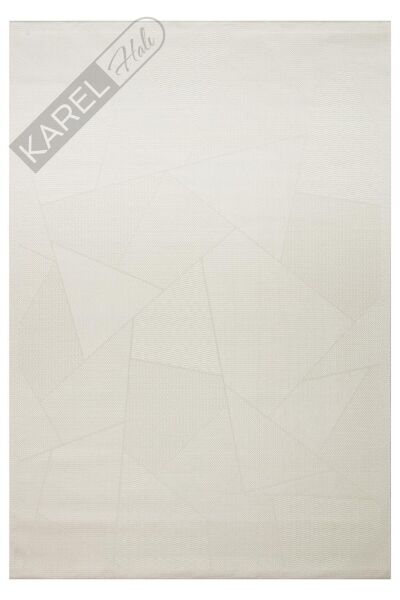 MONO LUX MNO LUX 01 VIZON Kaymaz Tabanlı Modern Desenlere Sahip İnce Halı