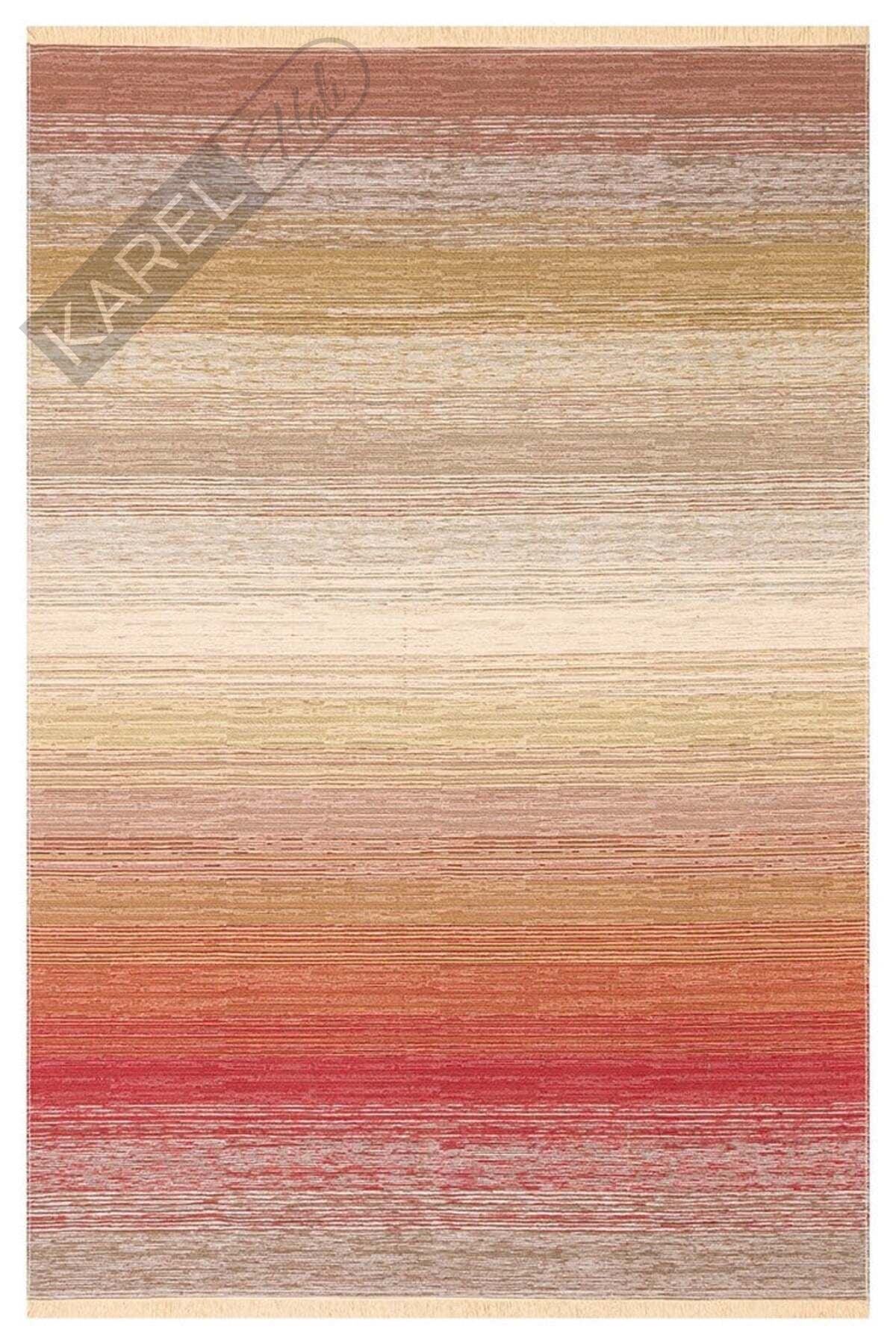 KUTNU KILIM KTN 02 NATURAL TERRA Modern Ombre Renk Geçişli Yıkanabilir Çift Taraflı Kilim