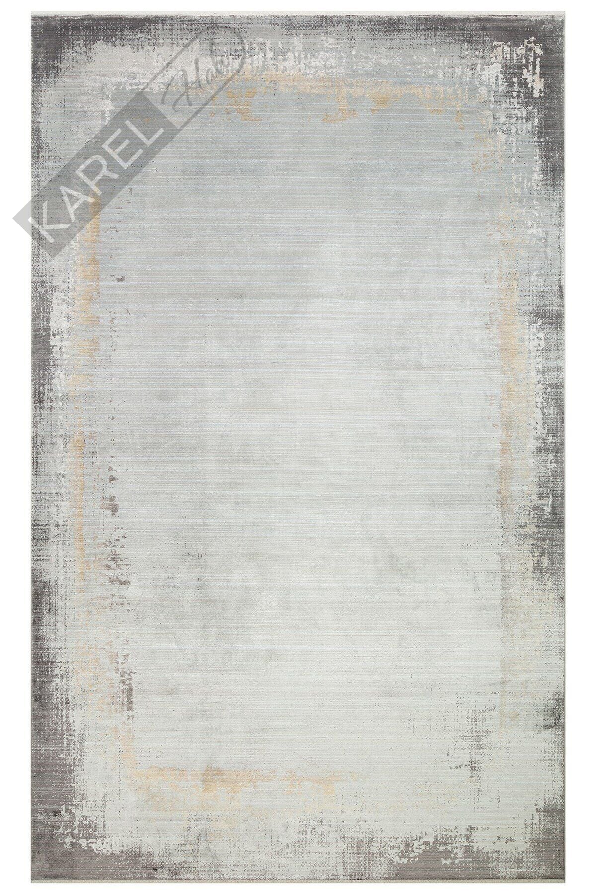 MAHAL MHL 11 GREY GOLD Klasik Desenli Yüksek Kalite Sık Dokuma Salon Halısı