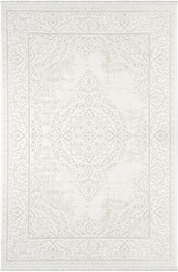 Woolen Halı Viola Koleksiyonu 3402 Krem Akrilik Halı