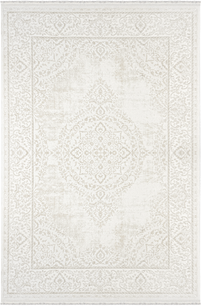 Woolen Halı Viola Koleksiyonu 3402 Krem Akrilik Halı