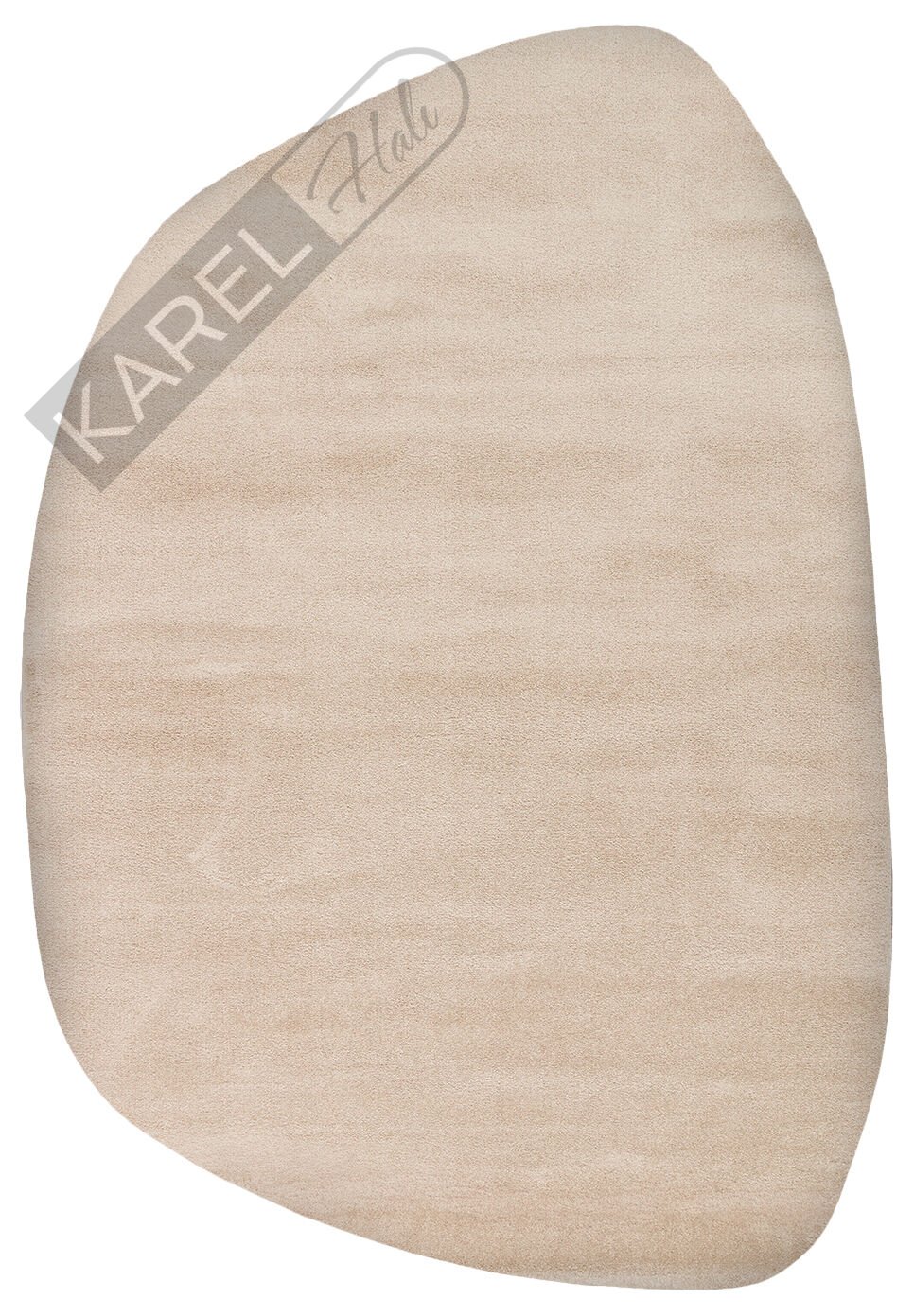 Eko Halı Zen Amorf 03 Bej Zarif Görüntülü Yumuşak Tuşeli Hav Vermeyen Özel İpliklerle Üretilen Sıkı Dokuma Makine Halısı