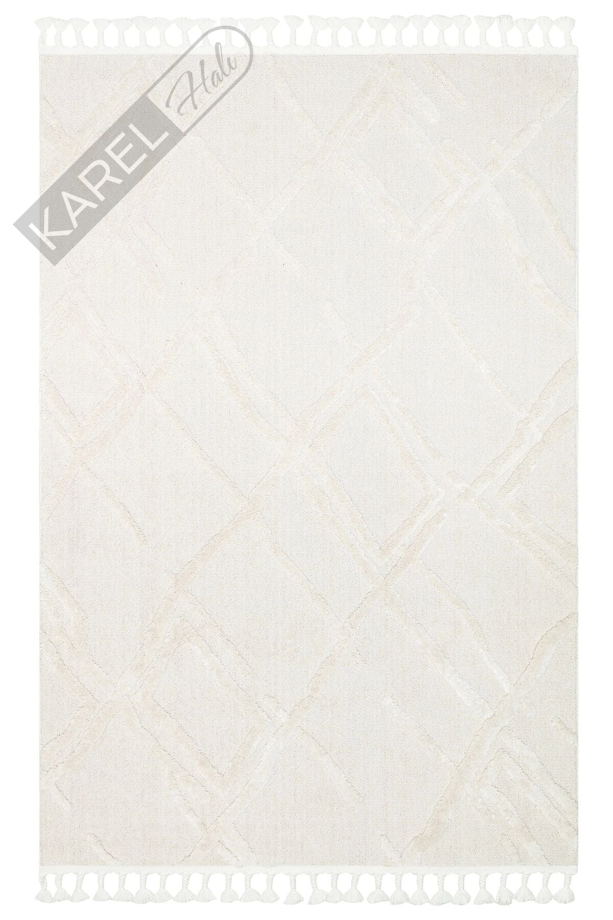 Terazzo TRZ 03 Whıte Hav Toz Vermez Yumuşak Dokulu Modern Iskindinav Halı