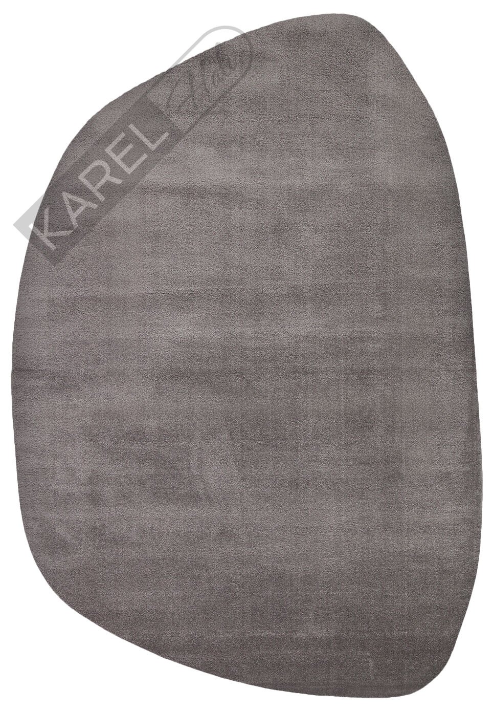 Eko Halı Zen Amorf 03 Antrasit Zarif Görüntülü Yumuşak Tuşeli Hav Vermeyen Özel İpliklerle Üretilen Sıkı Dokuma Makine Halısı