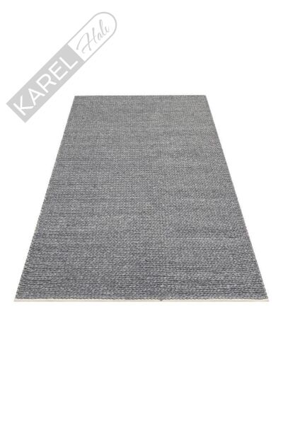 Jade Basketweav Naturel Kazak Örgü Desenli El Dokuma Örgü Halı