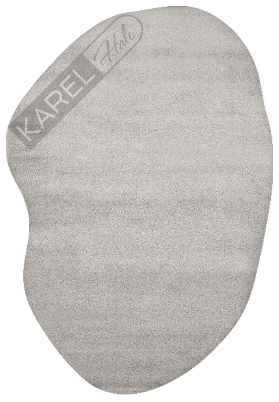 Eko Halı Zen Amorf 02 Gri Zarif Görüntülü Yumuşak Tuşeli Hav Vermeyen Özel İpliklerle Üretilen Sıkı Dokuma Makine Halısı