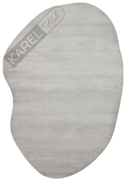 Eko Halı Zen Amorf 02 Gri Zarif Görüntülü Yumuşak Tuşeli Hav Vermeyen Özel İpliklerle Üretilen Sıkı Dokuma Makine Halısı