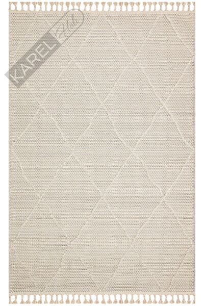 SOHO SH 02 BEIGE  Hav Toz Vermez Hasır Dokuma Modern Makine Halısı