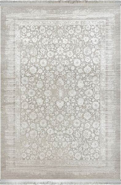 Woolen Halı İpek Koleksiyonu 5002 Grey Premium Viskon Halı