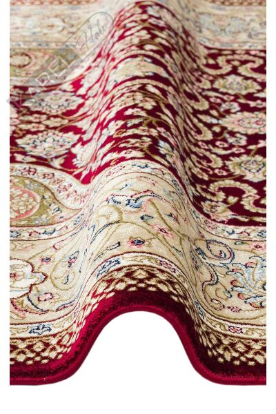 ISFAHAN SECCADE ISF SCD 02 RED Klasik Desenli Yüksek Kalite Sık Dokuma Seccade