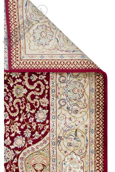 ISFAHAN SECCADE ISF SCD 02 RED Klasik Desenli Yüksek Kalite Sık Dokuma Seccade