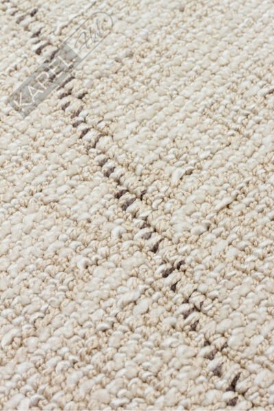 SAHARA SHA 03 CREAM GREY Hav Toz Vermez Yumuşak Tuşeli Modern Makine Halısı