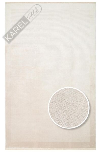 NAPOLI NAP 02 BEIGE Sade Desenli Modern Sık Dokuma Makine Halısı