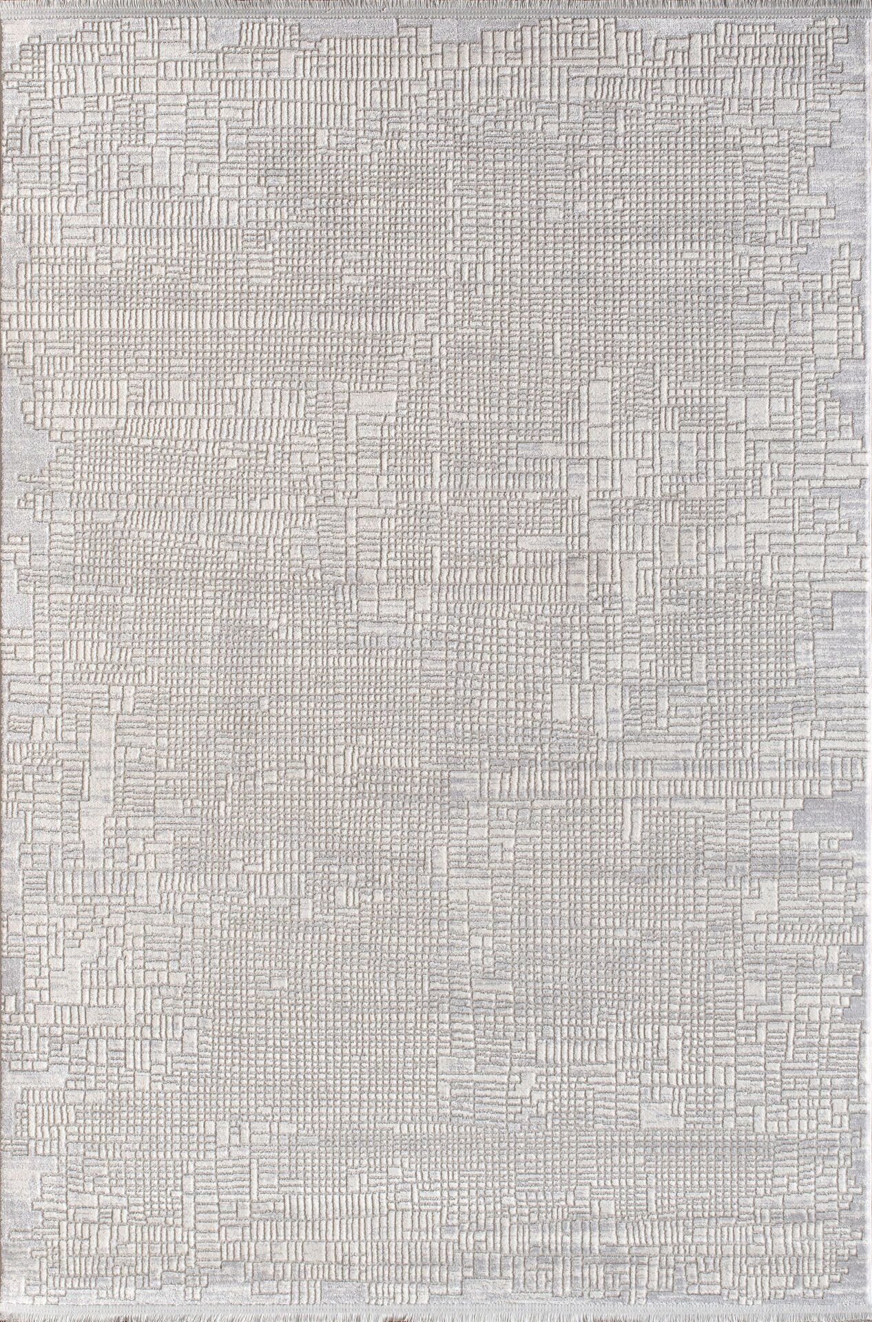 Artemis Halı Pia - 01117B - Krem Gri Polyester Halı