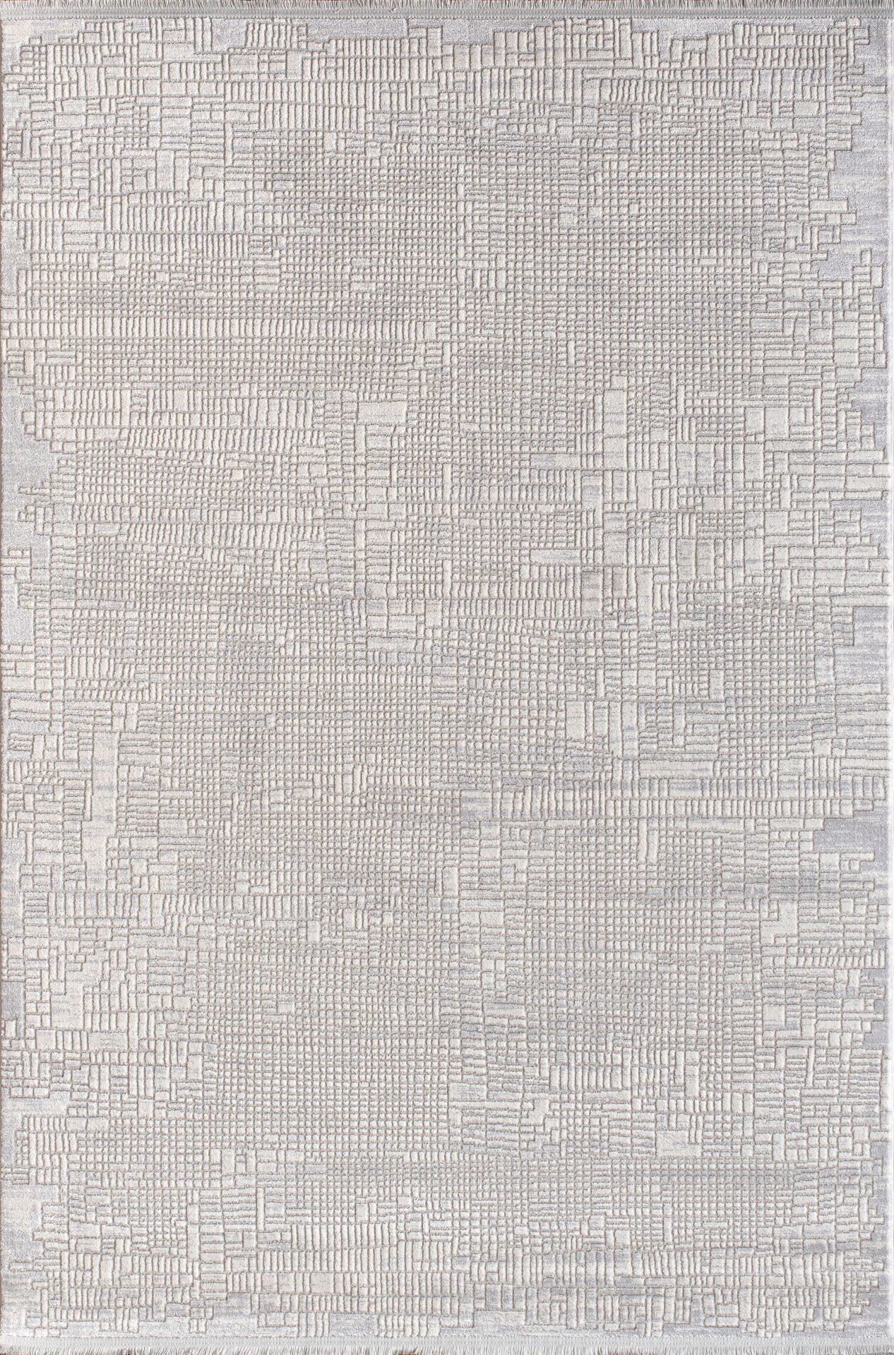 Artemis Halı Pia - 01117B - Krem Gri Akrilik Halı