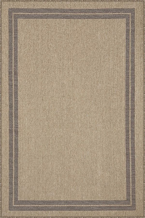 Woolen Halı Jüt Koleksiyonu 8107 Hardal Sisal Halı