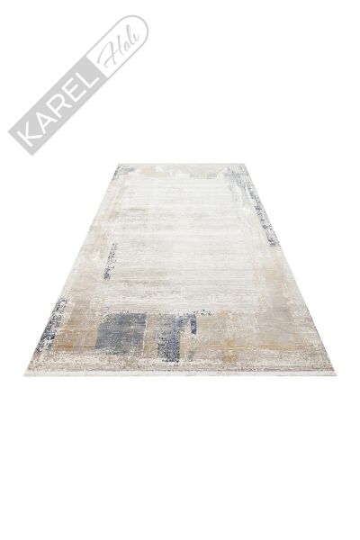 MONTREAL MNT 01 CREAM GREY Şık ve Modern Sıkı Dokuma Makine Halısı
