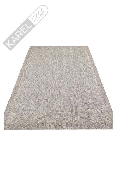 Mono Mno 02 Grey Hav Toz Vermez Kaymaz Tabanlı Şık Kilim