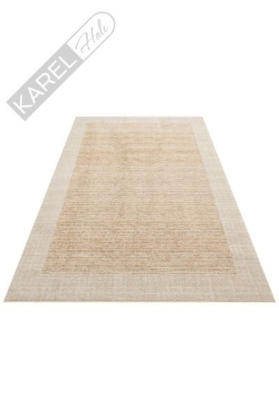 SAHARA SHA 01 BEIGE GOLD Hav Toz Vermez Yumuşak Tuşeli Modern Makine Halısı