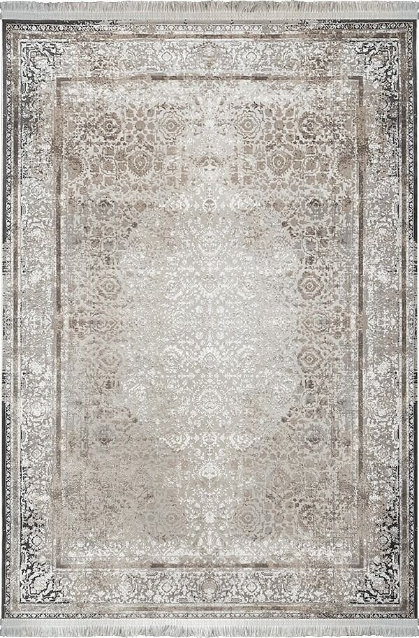 Woolen Halı İpek Koleksiyonu 5003 Grey Premium Viskon Halı
