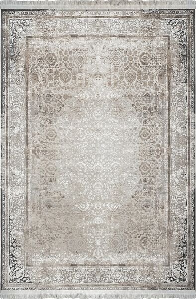 Woolen Halı İpek Koleksiyonu 5003 Grey Premium Viskon Halı