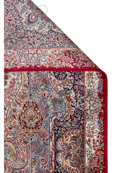 ISFAHAN ISF 02 RED Klasik Desenli Yüksek Kalite Sık Dokuma Makine Halısı
