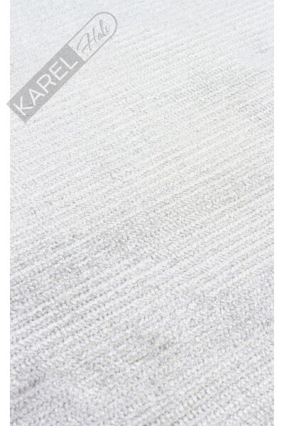 NAPOLI NAP 01 GREY Sade Desenli Modern Sık Dokuma Makine Halısı