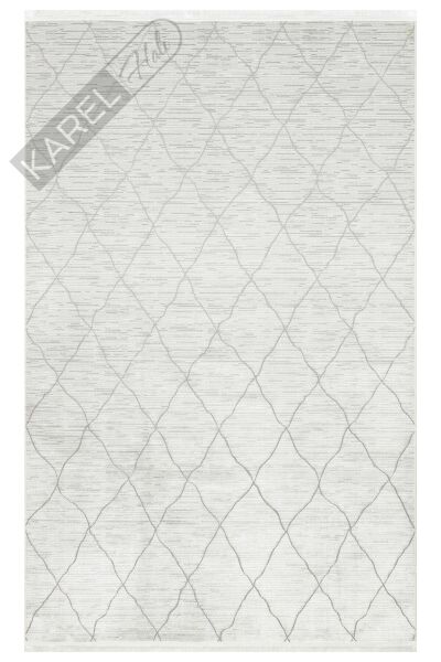 Sateen Lux St 908 Grey Hav Toz Vermez Modern Halı