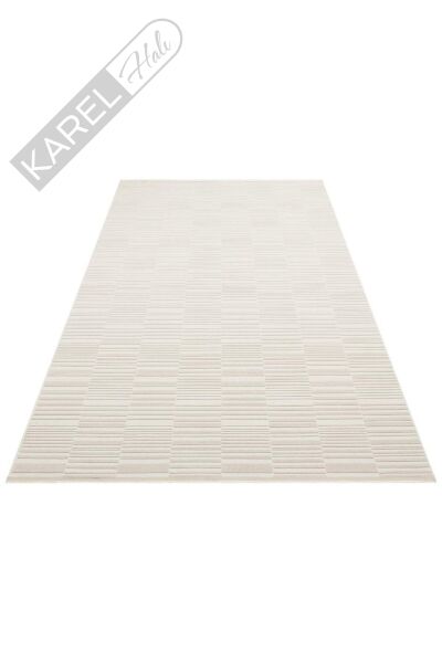 MONO LOOP MNO LOOP 01 BEIGE Bukleli Sisal Dokuma Yıkanabilir Hav Vermez Kaymaz Tabanlı Kolay Temizl