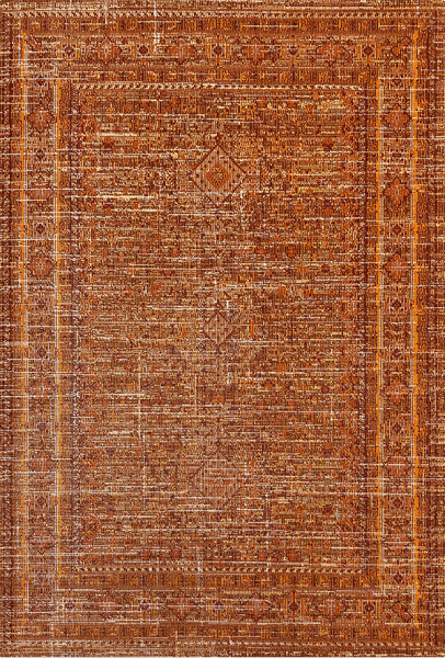 Woolen Halı History Koleksiyonu 8701 Bakır Vintage Polyester Halı