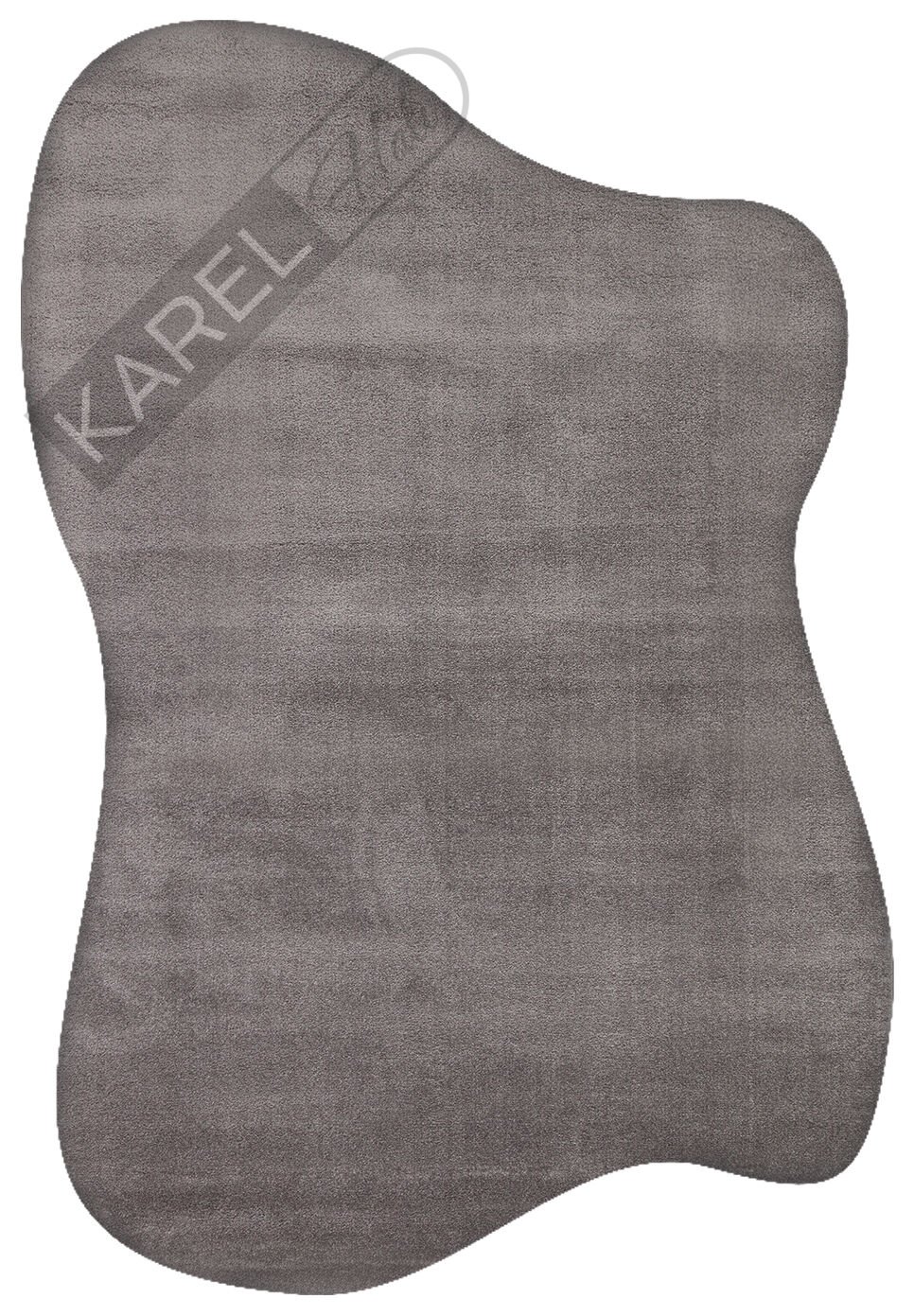 Eko Halı Zen Amorf 01 Antrasit Zarif Görüntülü Yumuşak Tuşeli Hav Vermeyen Özel İpliklerle Üretilen Sıkı Dokuma Makine Halısı