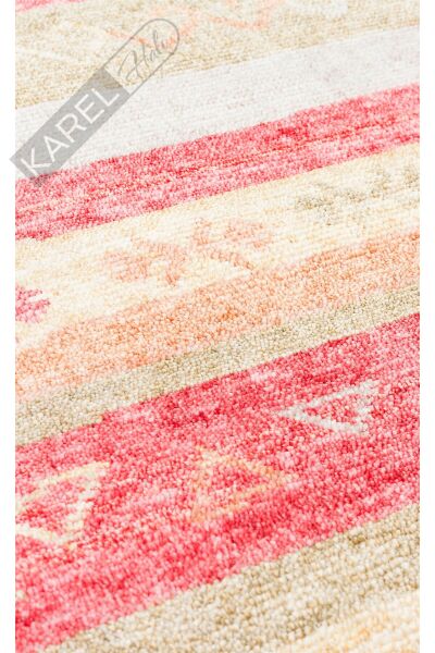 Zara Zr 12 Red Autumn Otantik Desenli El Emeği Ile Özel Tezgahlarda Üretilen Modern Uşak Halısı