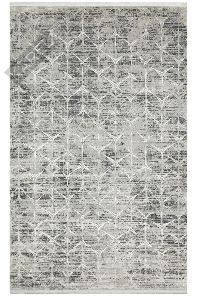 VERONA DYED VRD 06 GREY NATURAL Overdyed Yumuşak İpeksi Tuşeli Yüksek Alçak Oymalı Modern İnce Maki