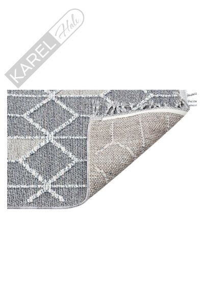 SOHO SH 03 GREY  Hav Toz Vermez Hasır Dokuma Modern Makine Halısı