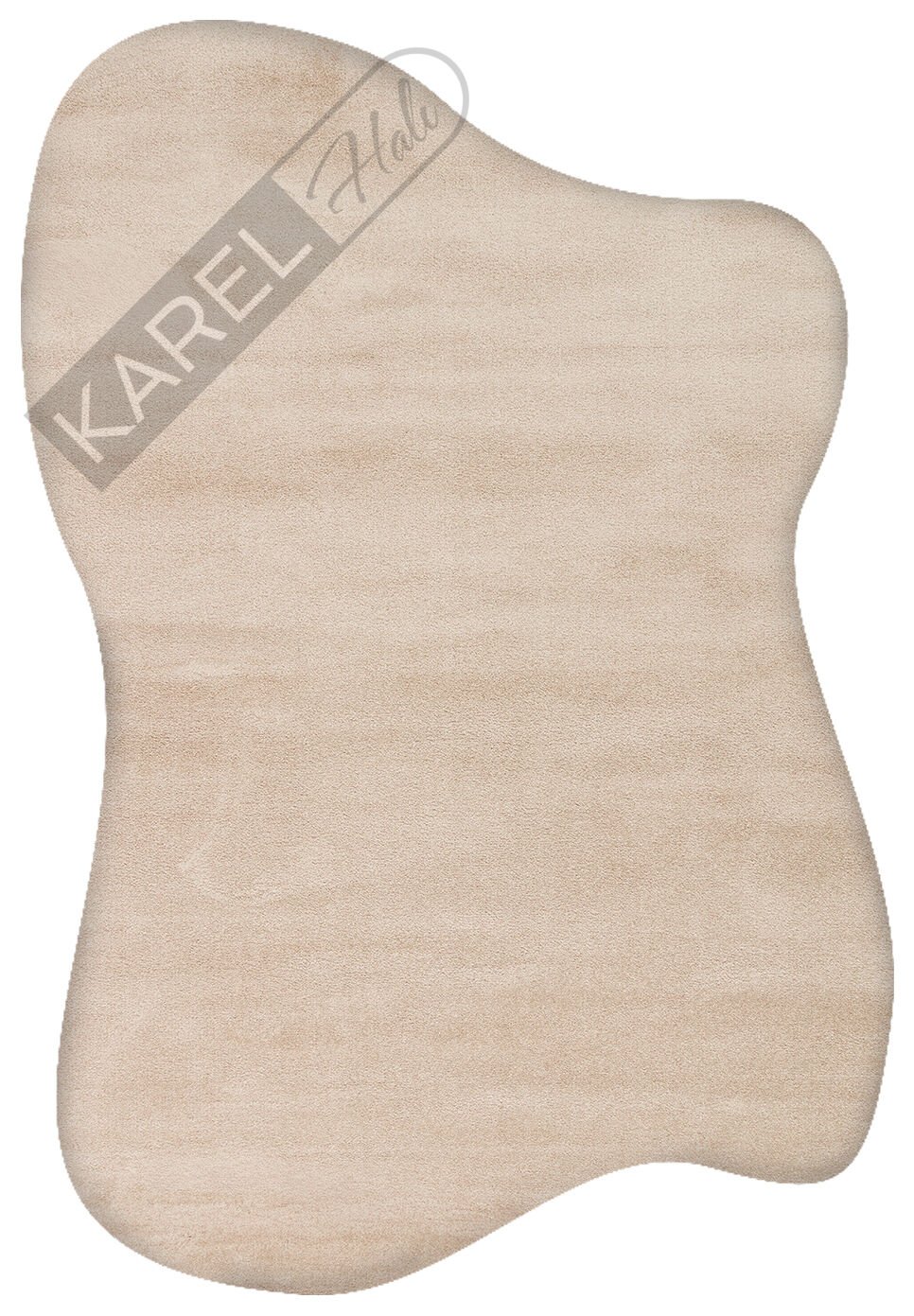 Eko Halı Zen Amorf 01 Bej Zarif Görüntülü Yumuşak Tuşeli Hav Vermeyen Özel İpliklerle Üretilen Sıkı Dokuma Makine Halısı