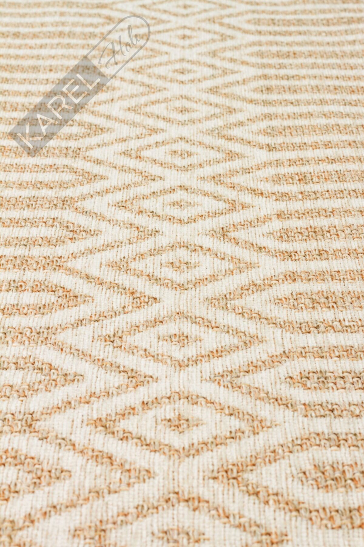 Brooklyn Brk 10 Natural Ivory Hasır Dokulu Renkli Dokuma Modern Kilim
