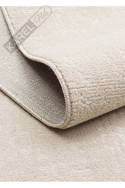 KALAHARI KLH PLAIN BEIGE Özel Dokuma Tekniği ile Üretilen Modern Sade Desenli Makine Halısı