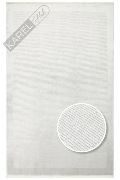 NAPOLI NAP 02 GREY Sade Desenli Modern Sık Dokuma Makine Halısı
