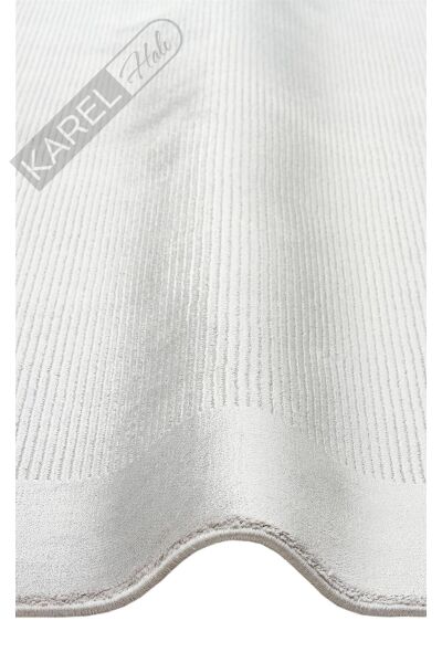 NAPOLI NAP 02 GREY Sade Desenli Modern Sık Dokuma Makine Halısı