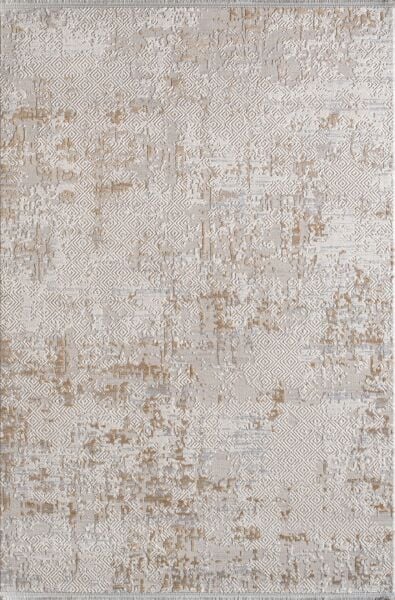 Artemis Halı Pia - 01112D - Gri Gold Polyester Halı