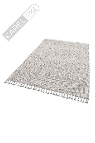 SOHO SH 01 GREY Hav Toz Vermez Hasır Dokuma Modern Makine Halısı