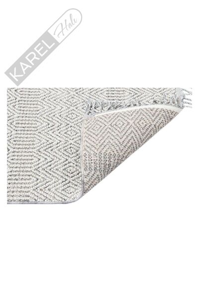 SOHO SH 01 GREY Hav Toz Vermez Hasır Dokuma Modern Makine Halısı