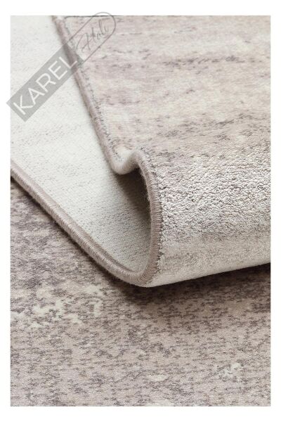MERANO MRN 01 CREAM GREY Geometrik Desenli Yüksek Kalite Sık Dokuma Salon Halısı