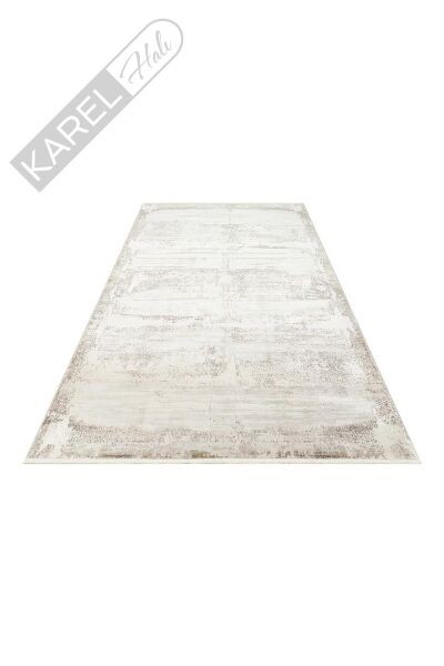 PALMIRA PLM 02 CREAM GREY Yüksek Kaliteli Sık Dokuma Modern Salon Halısı