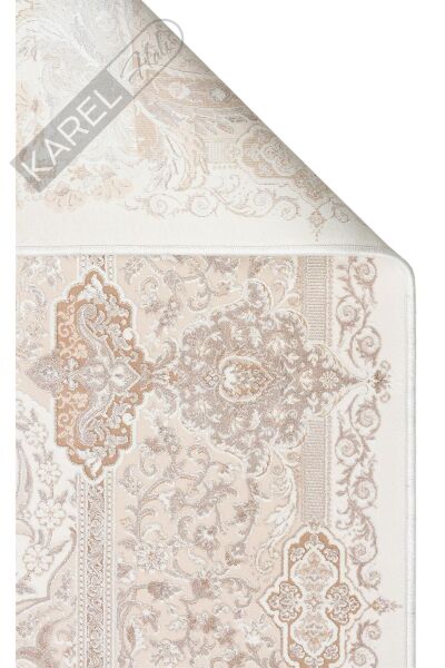 PALMIRA PLM 01 CREAM BEIGE Yüksek Kaliteli Sık Dokuma Modern Salon Halısı