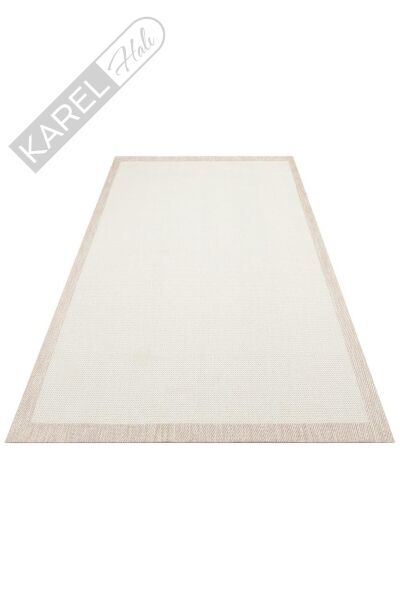 MONO MNO 04 BEIGE Hav Toz Vermez Kaymaz Tabanlı İnce Halı
